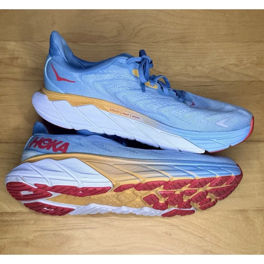 HOKA Arahi 6 Running Shoes Men’s 10D Women’s 11.5 Summer Song
